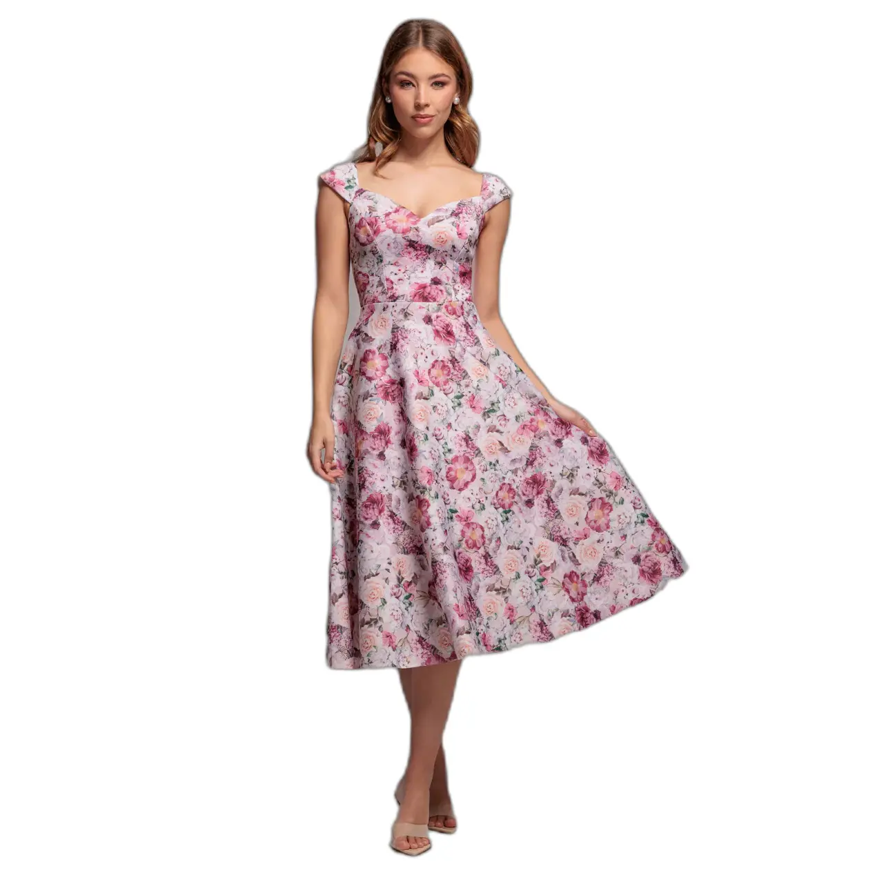 Vestito da donna  Floral Print A-Line