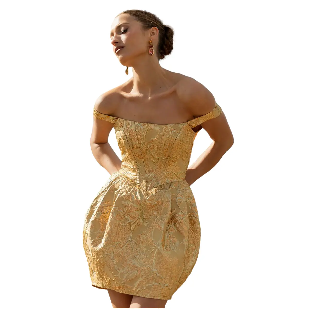 Image of Korsetkleid mit Schnürung für Frauen Goddiva