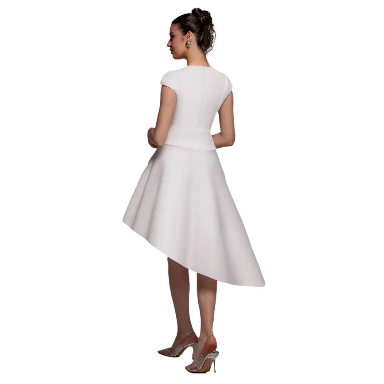 Image of Asymmetrisches Skaterkleid Damen Goddiva