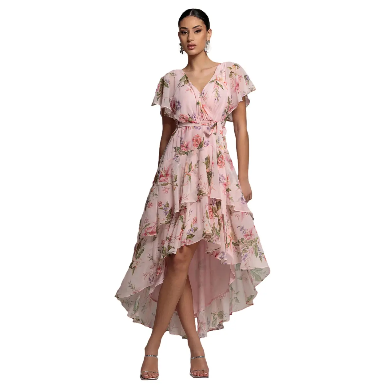 Image of Wickelkleid Damen Goddiva Midaxi
