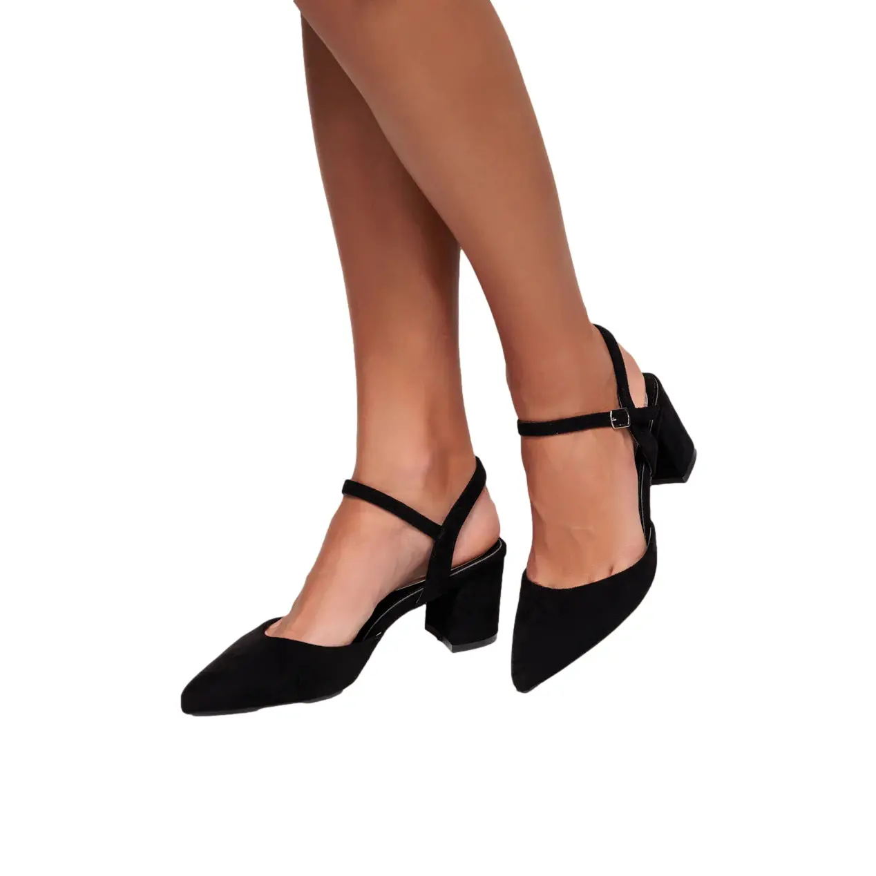 Décolleté  Pointed Block Heel