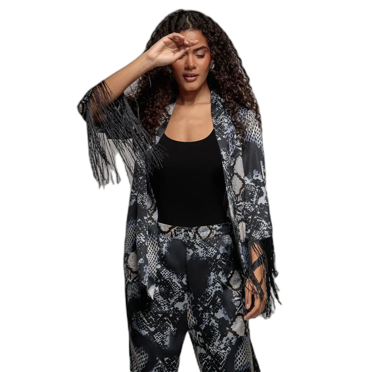 Kimono da donna  Foil Print