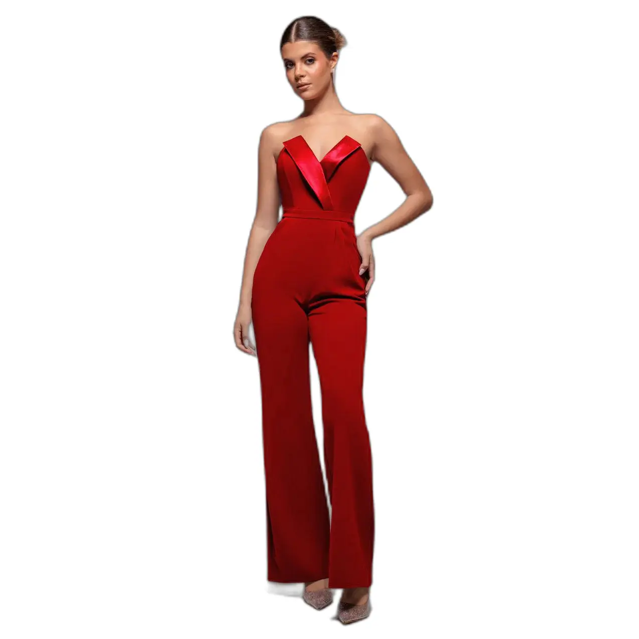 Tuta jumpsuit  Collar Scuba
