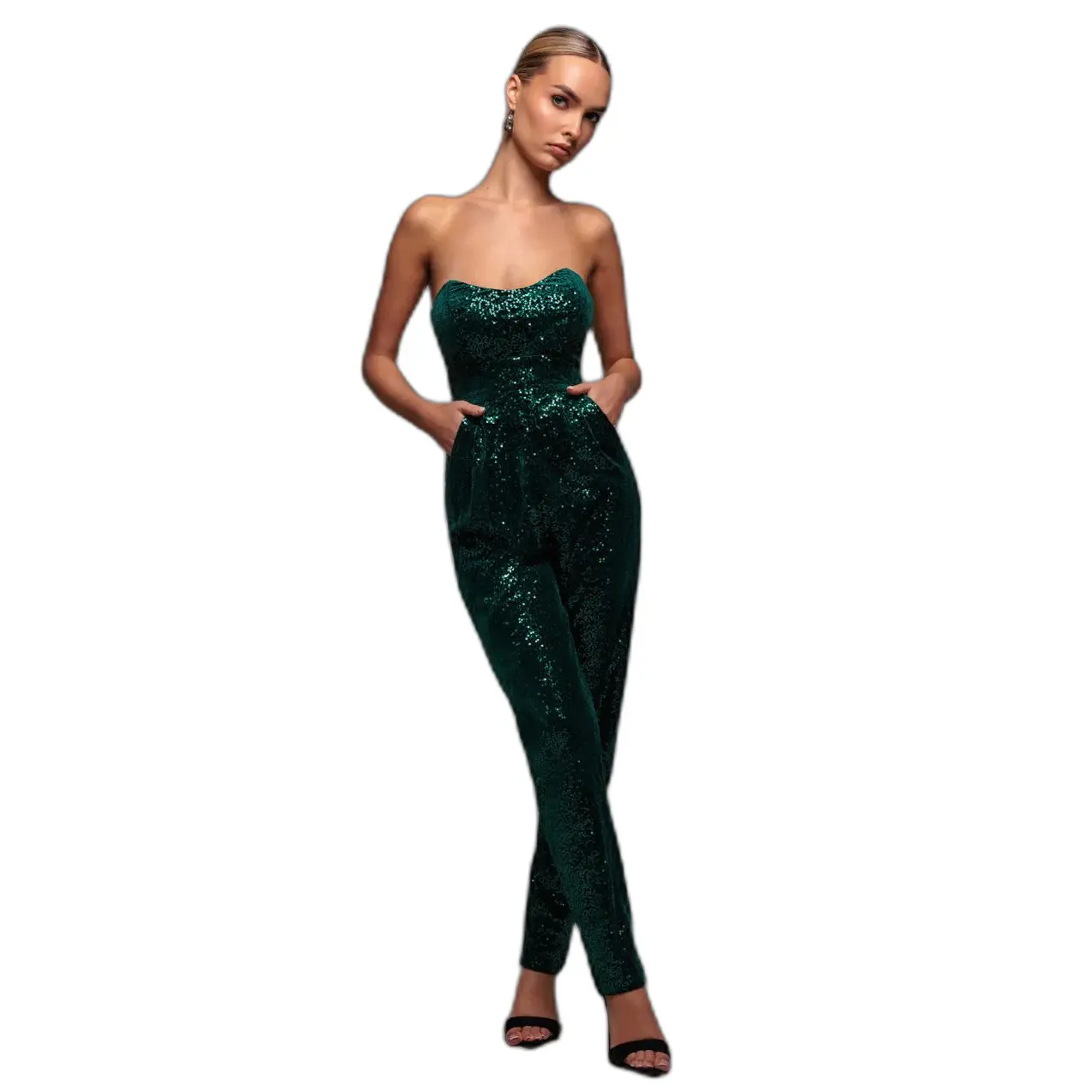 Tuta jumpsuit  Sequin & Velvet Corset
