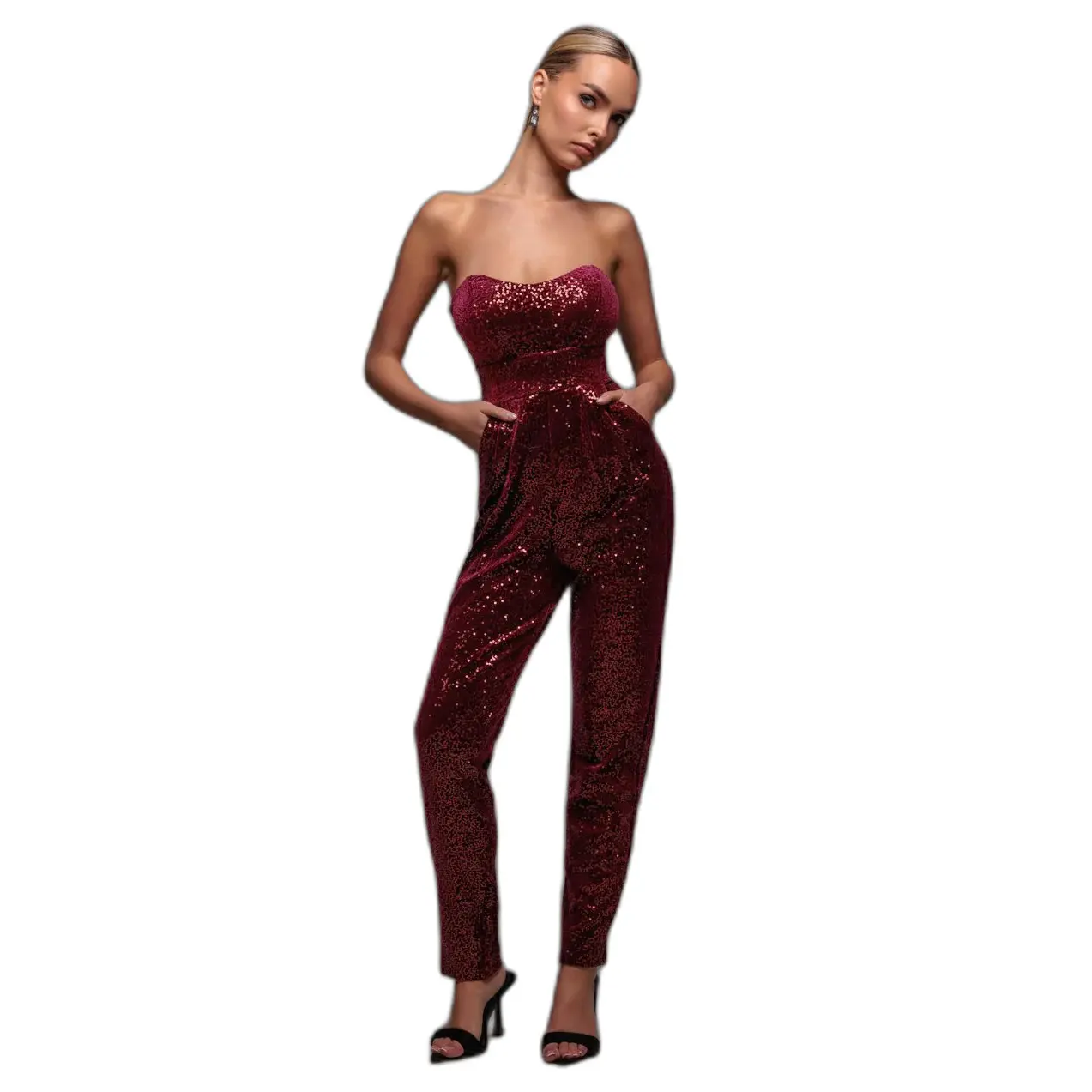 Tuta jumpsuit  Sequin & Velvet Corset
