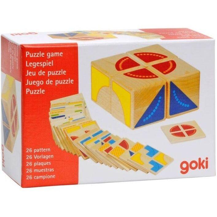 4013594586498 - Wooden Patterns Game Cube