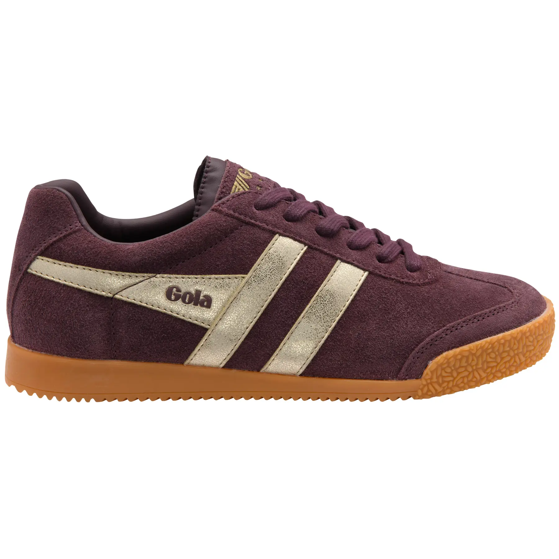 Gola Women's Marron Sneakers Harrier Mirror