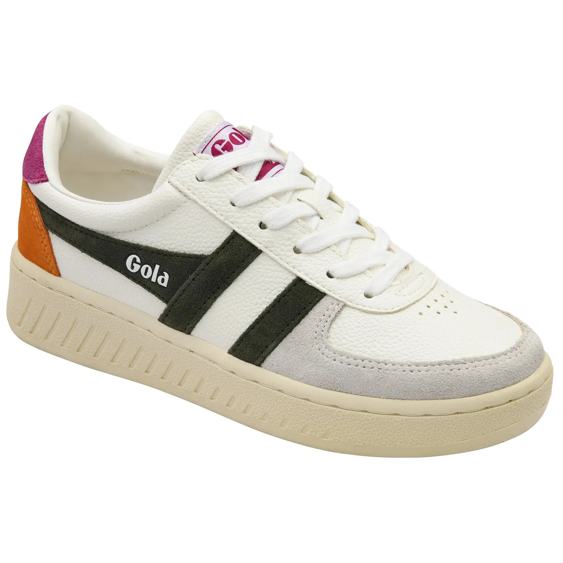 Women's Suede Trainers Gola Grandslam Trident