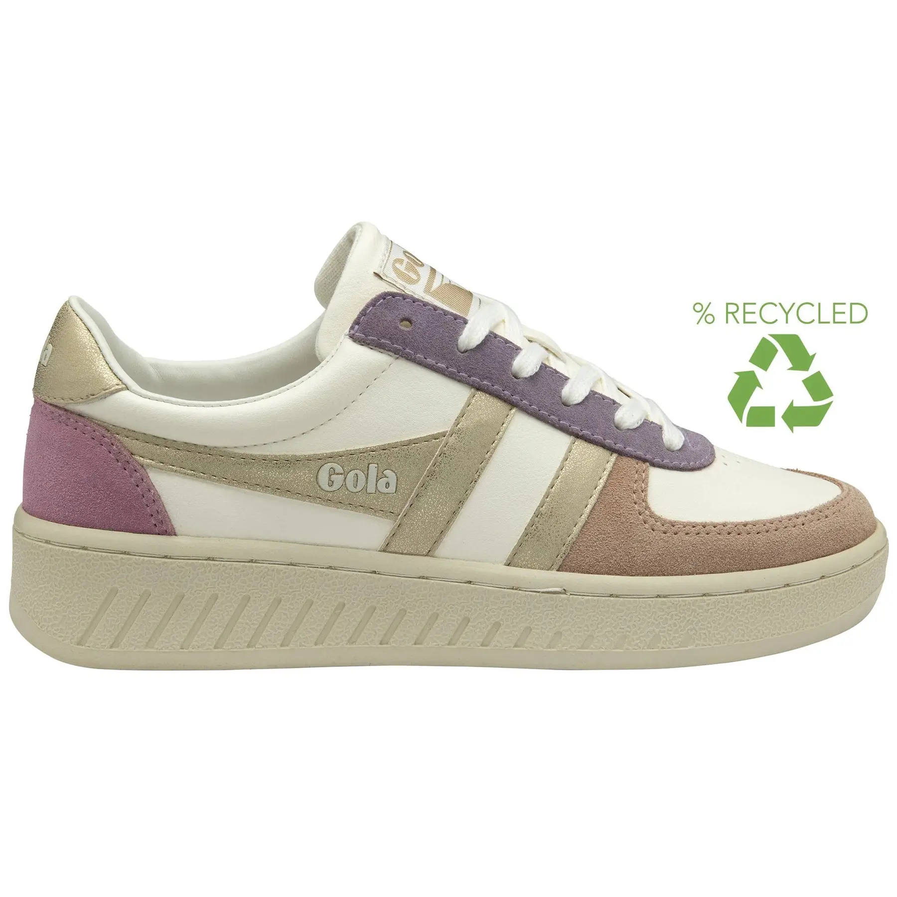 Women's suede Trainers Gola Grandslam Quadrant