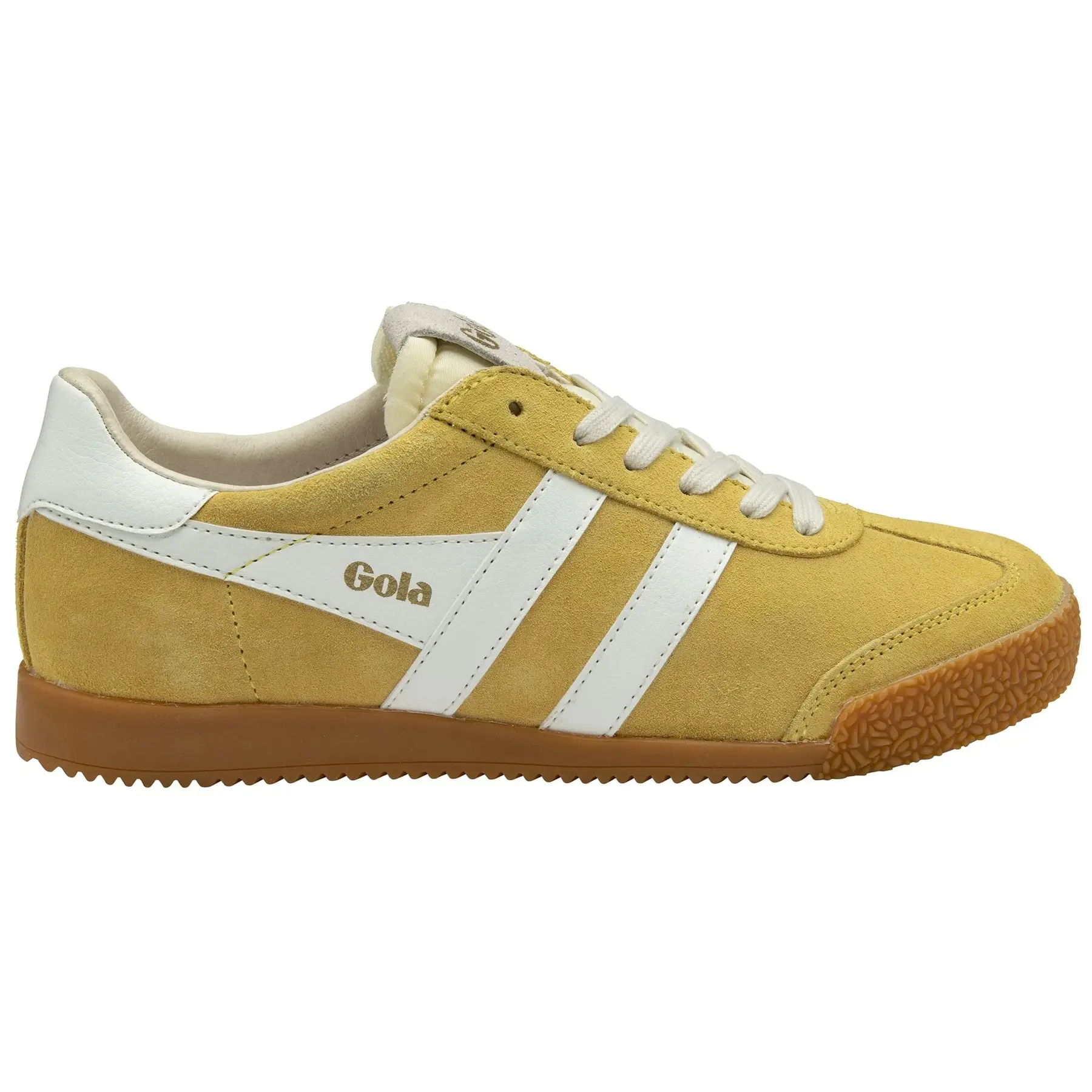 Women's suede Trainers Gola Elan Jaune 41