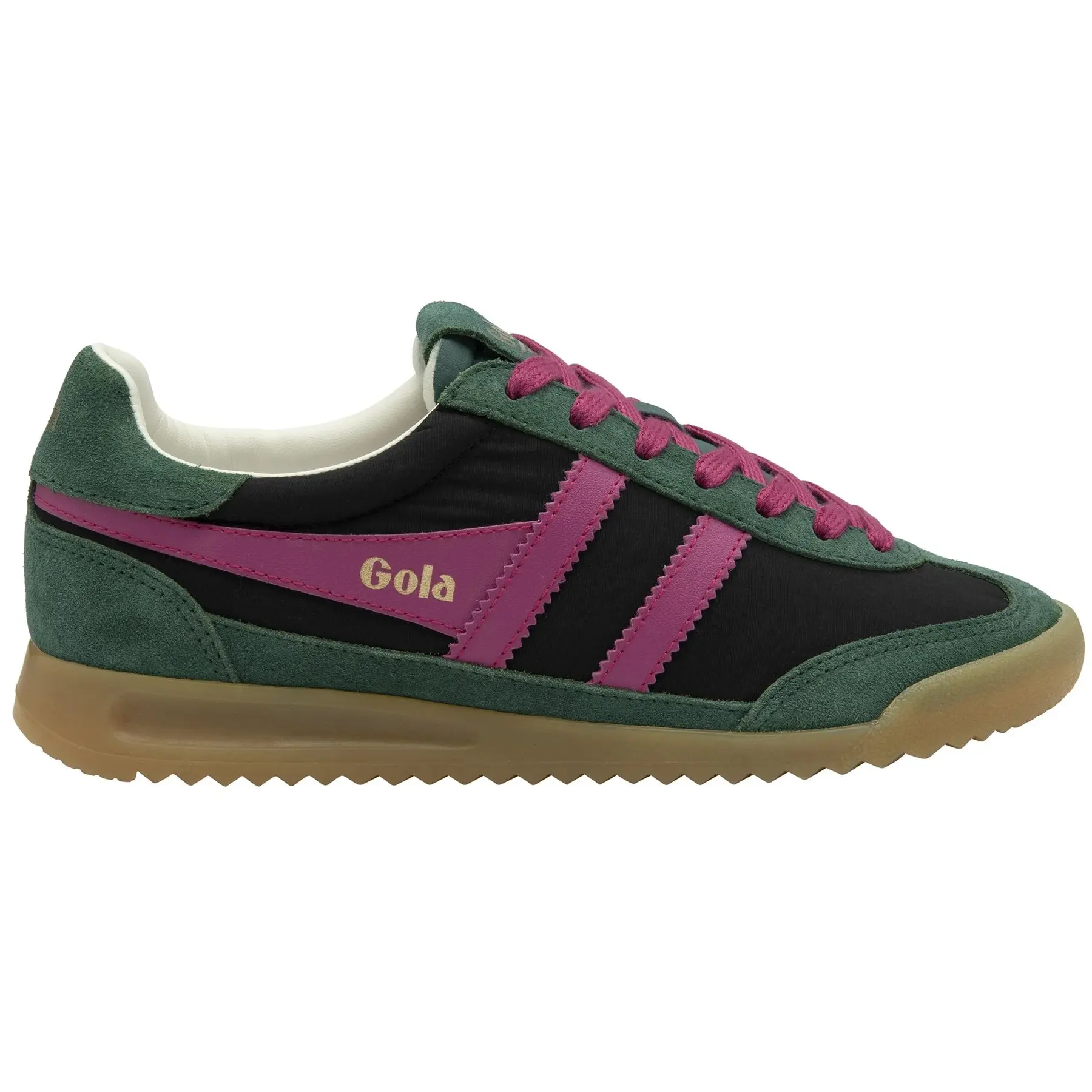 Gola Women's Noir Suede Trainers Firefly