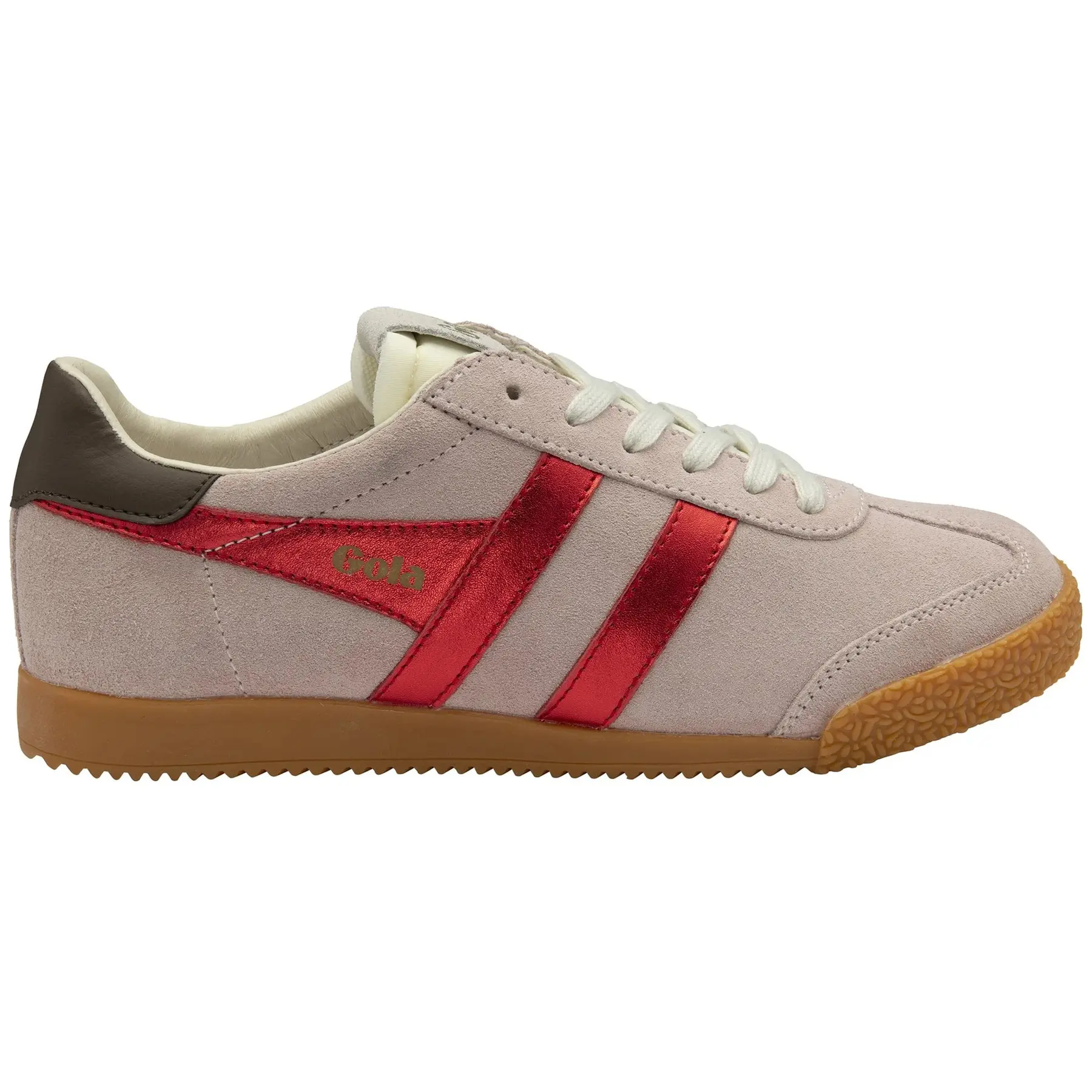 Women's suede Trainers Gola Elan Glitz