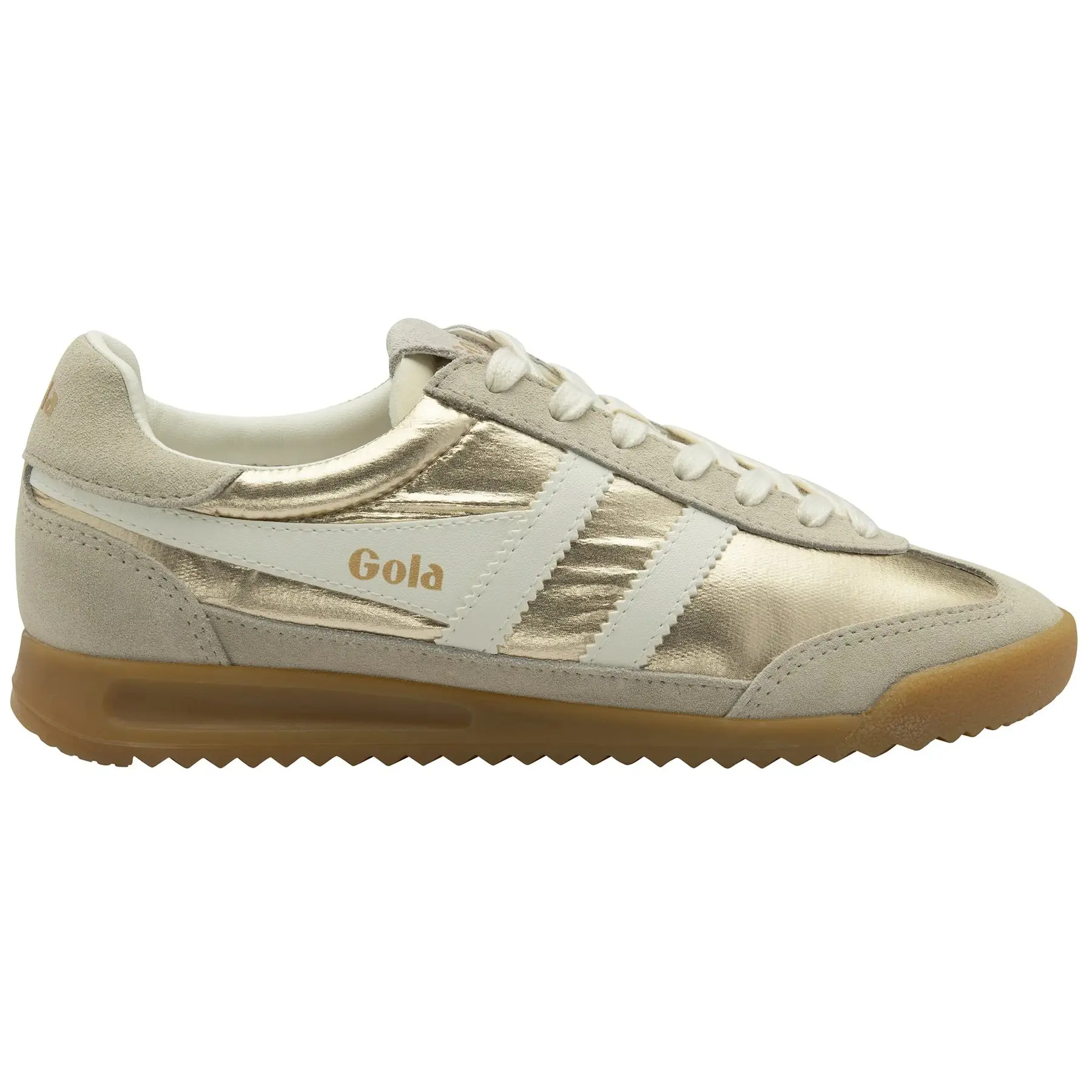 Sneakers da donna in pelle scamosciata  Firefly Metallic