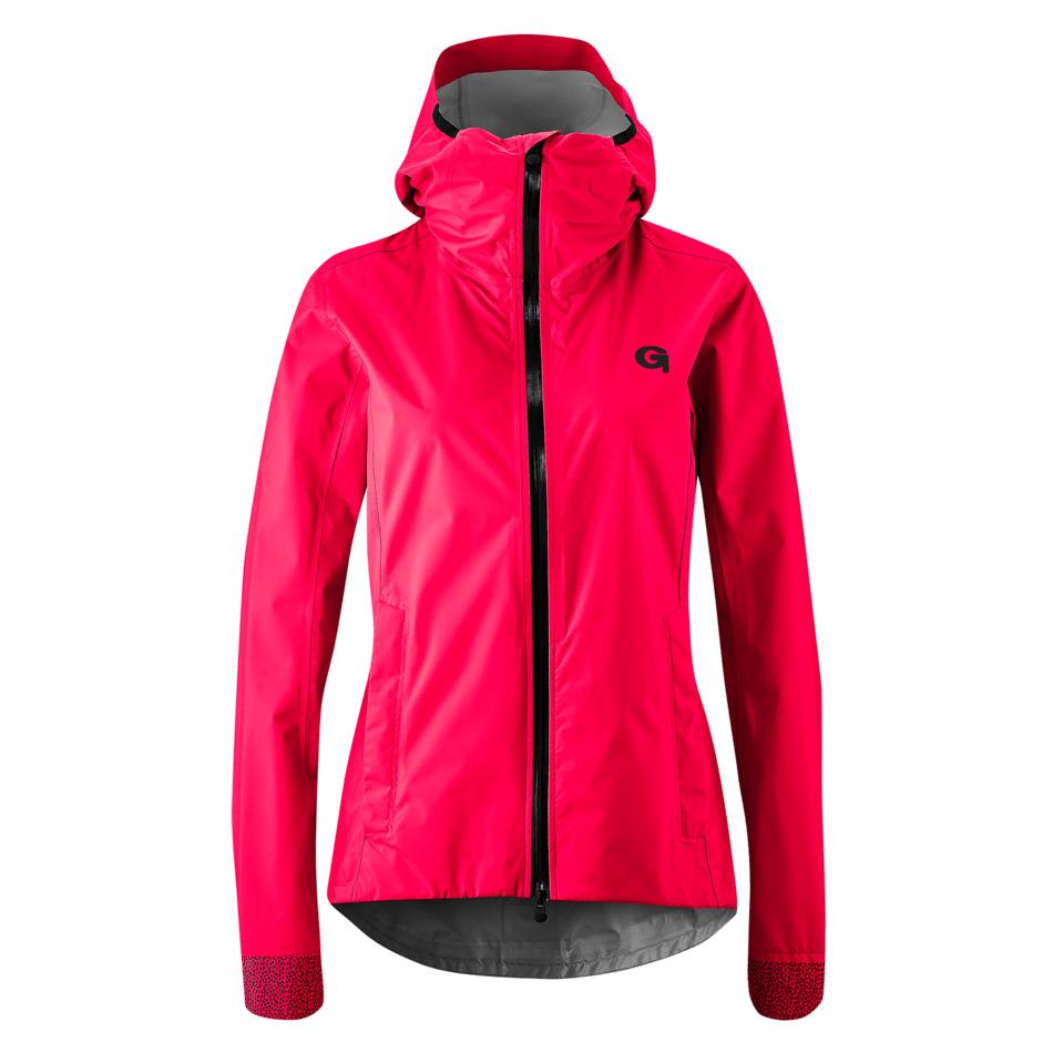 Velo Store - UK Women's hooded waterproof jacket Gonso Save | Extra 10% off with Subscription, Postage £16.79 to UK Fedex.