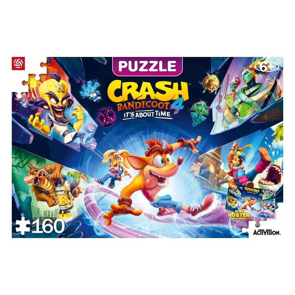 5908305240365 - Puzzle mit 160 Teilen Crash Bandicoot Kids Its About Time