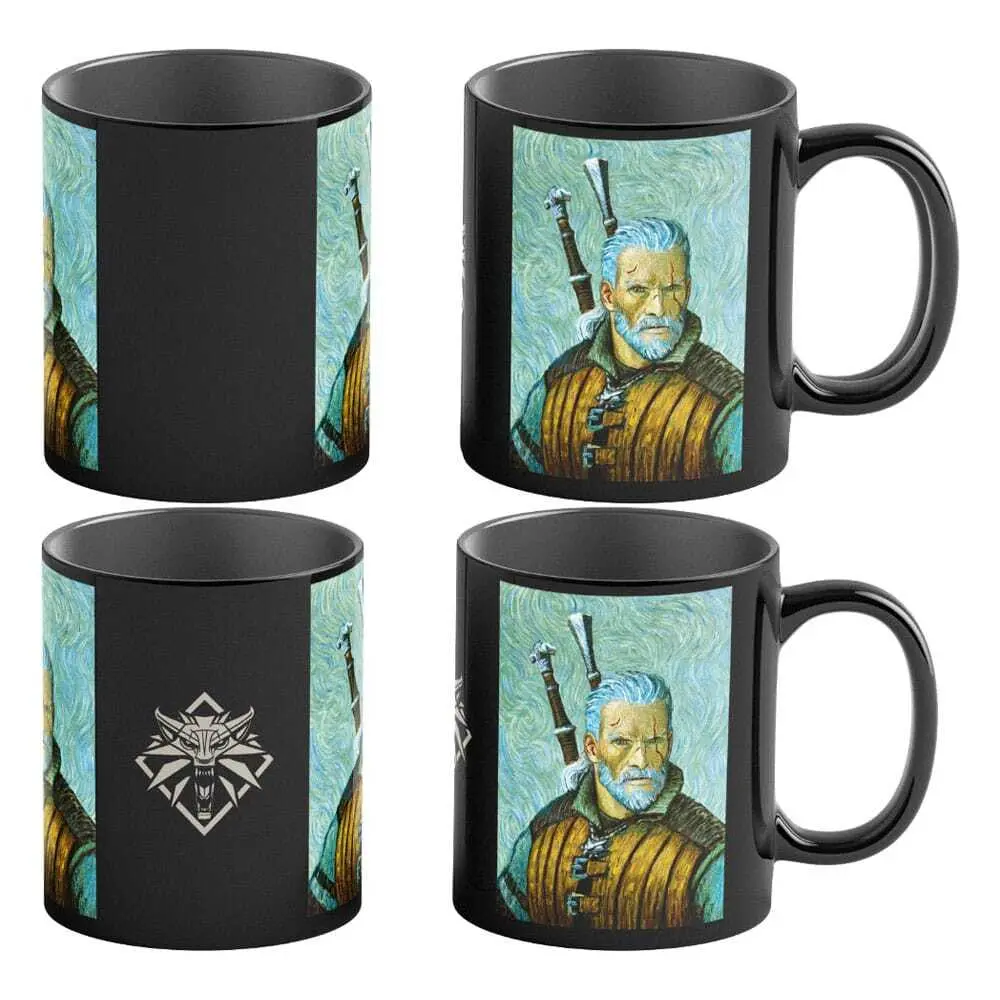 Mug effet thermique Good Loot The Witcher III: Wild Hunt - Game Art Chronicles Geralt inspired by Vincent van Gogh