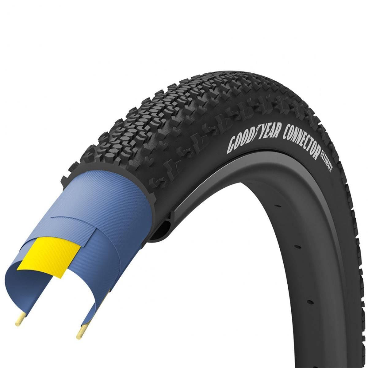 Velo Store - UK Tire Goodyear Connector TLR Gravel (40-622) | Extra 10% off with Subscription, Postage £16.79 to UK Fedex.