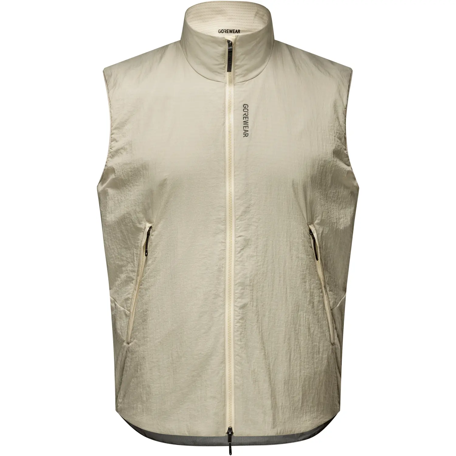 Gore Men's Beige Sleeveless Jacket Concurve Windstopper