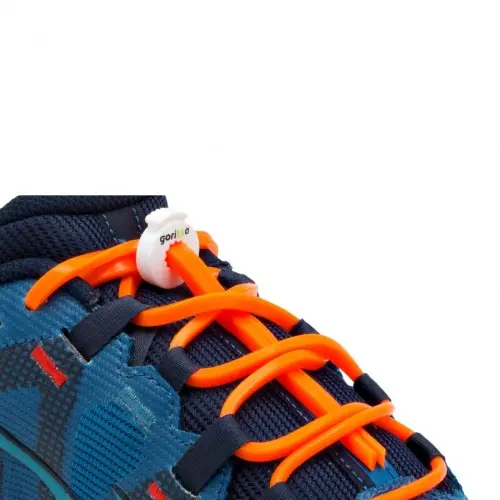 Gorilla Tribe Unisex Orange Laces Medium Soft