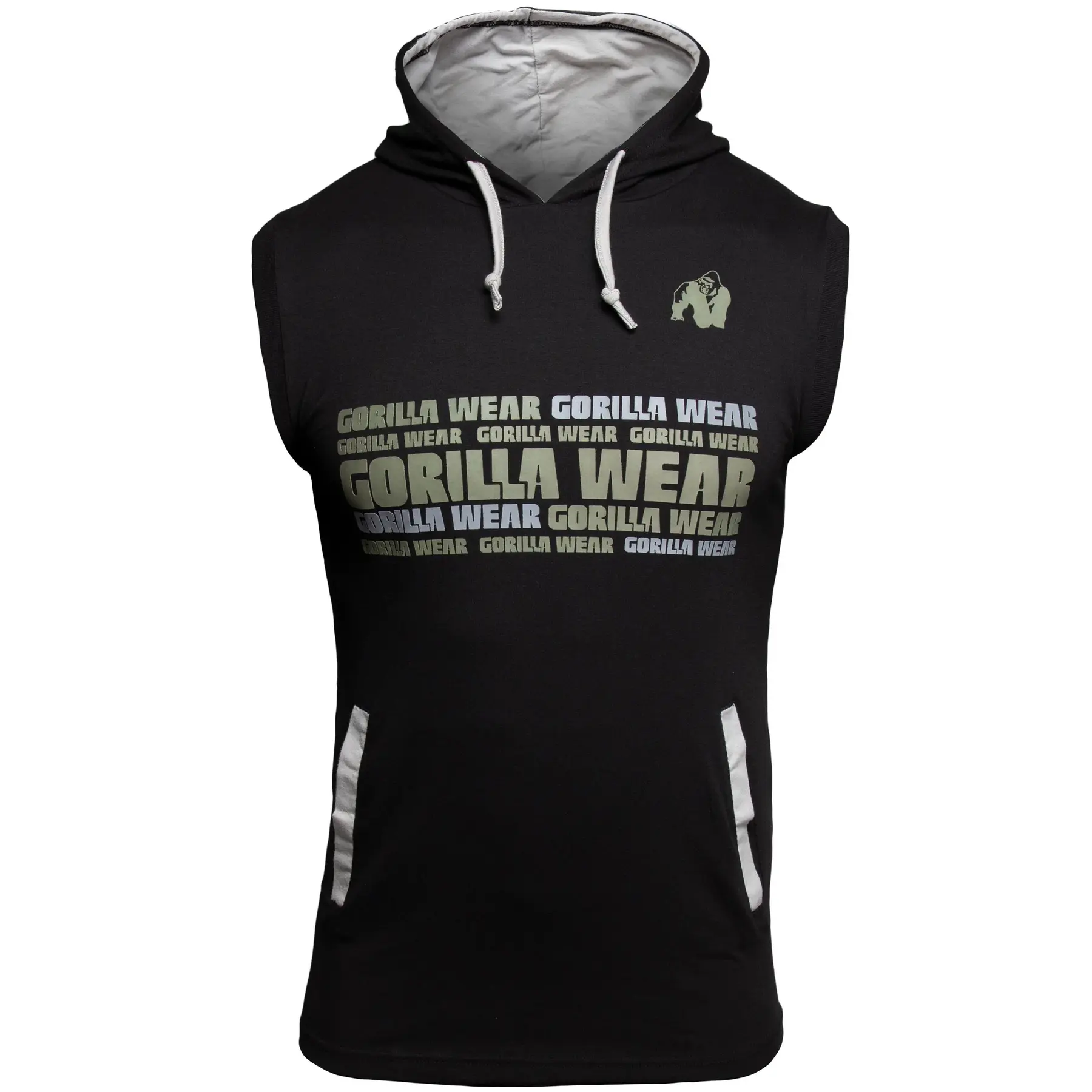 Ärmelloses T-Shirt mit Kapuze Gorilla Wear Melbourne