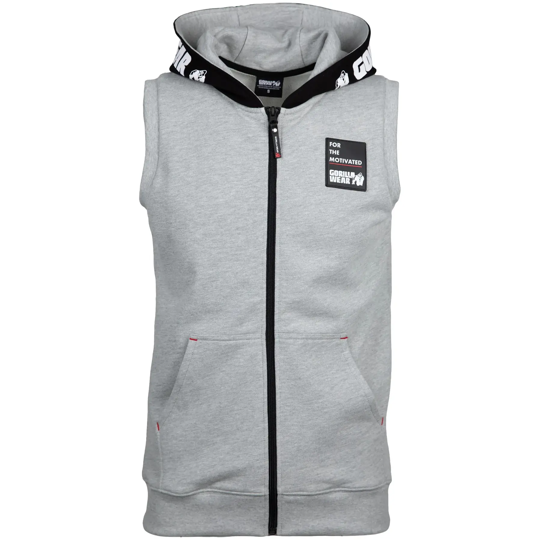 Ärmelloser Hoodie Gorilla Wear Milwaukee