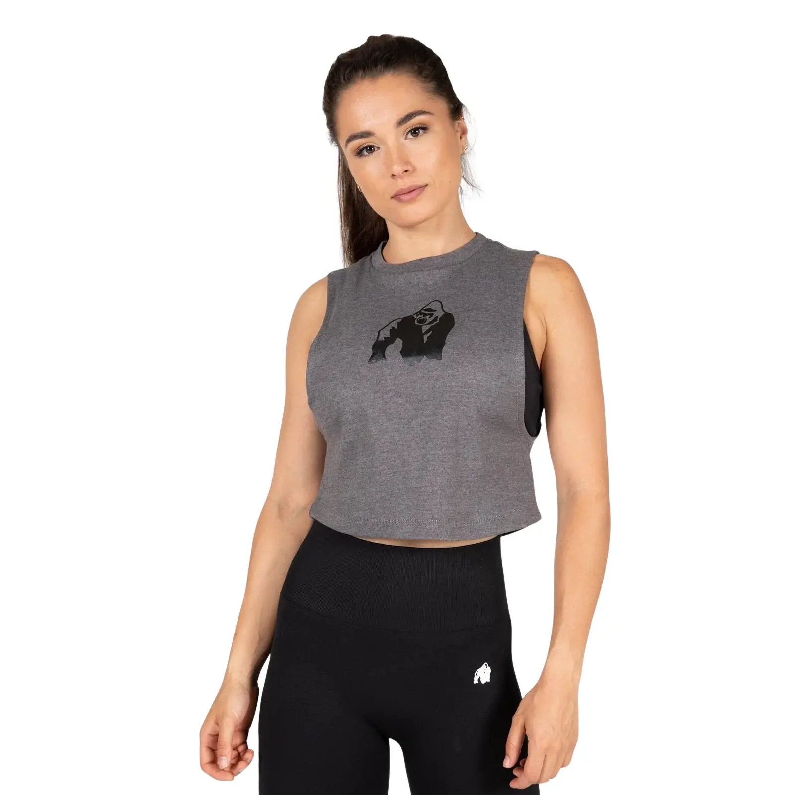 Damen Tanktop mit überschnittenen Schultern Gorilla Wear Addison