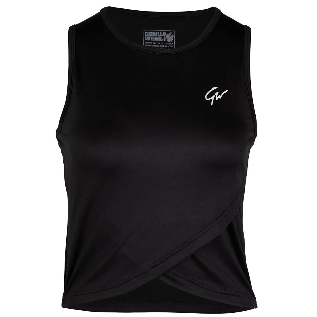Crop-Top, gedreht, Damen Gorilla Wear Estelle