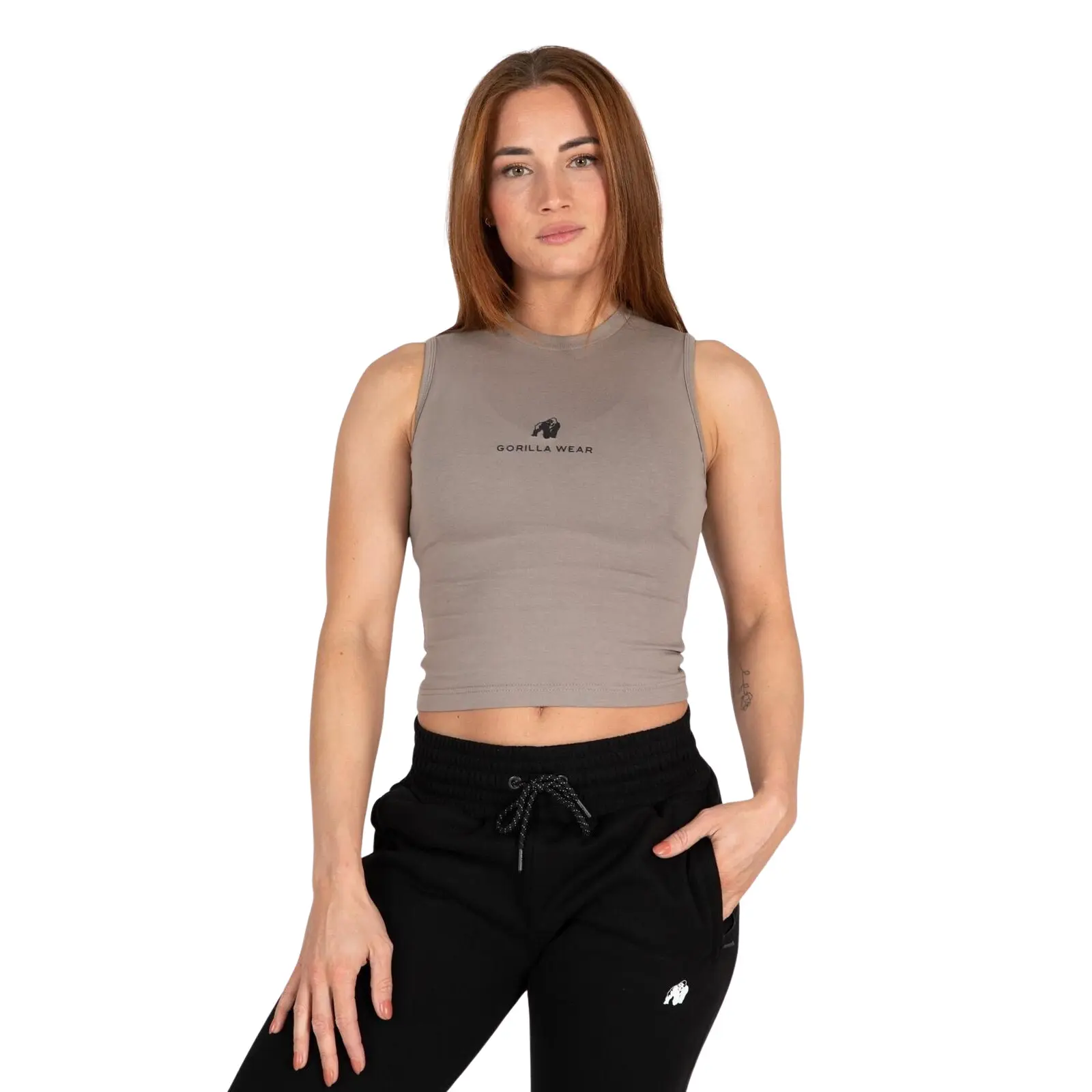 Kurzes Tanktop, Damen Gorilla Wear Livonia