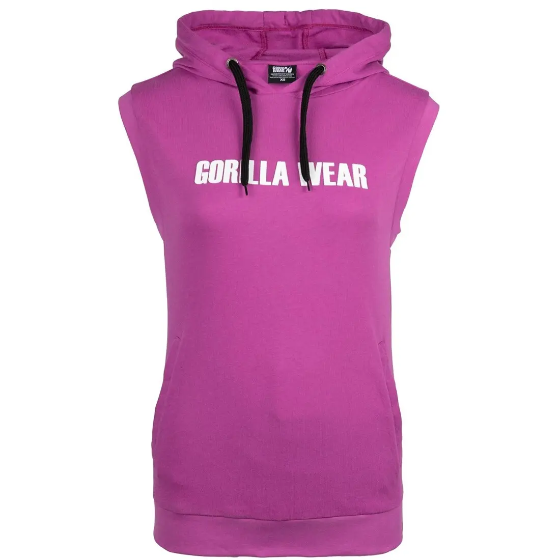 Ärmelloser Hoodie, Damen Gorilla Wear Virginia