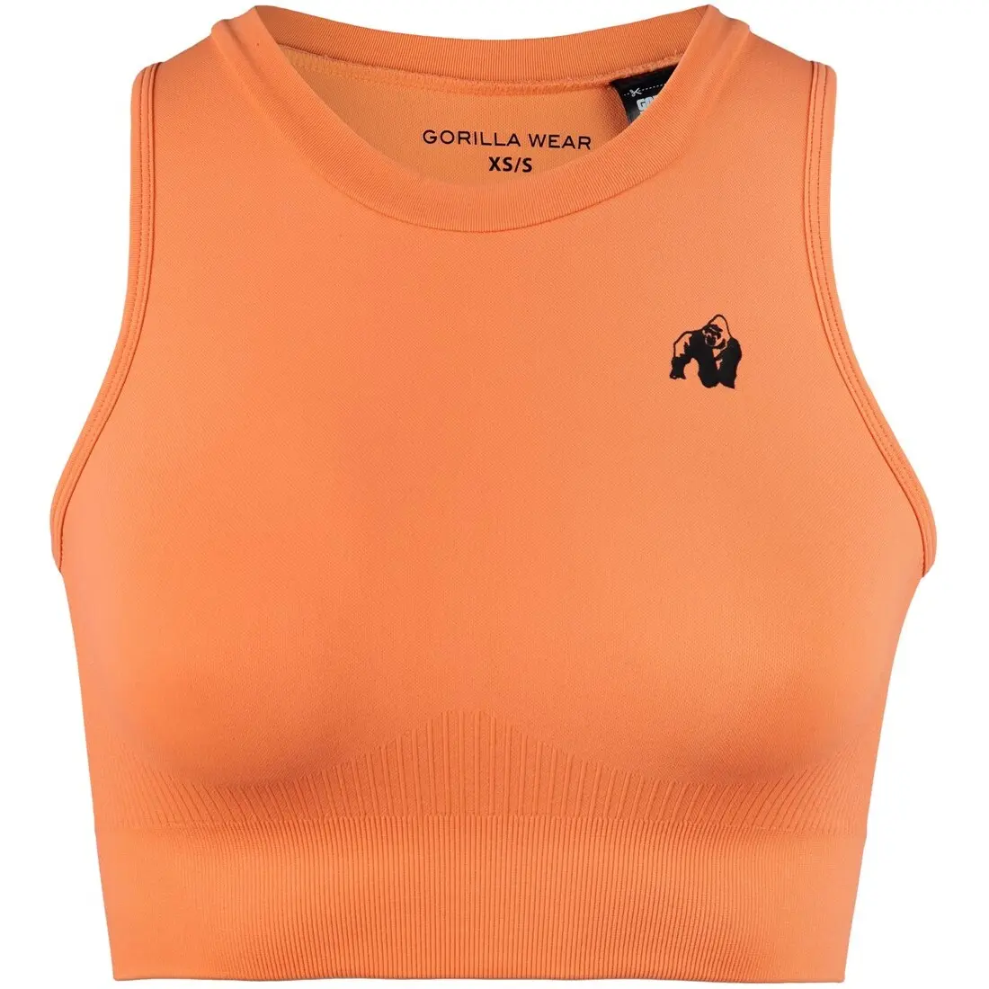 Kurzer nahtloser Sport-BH, Damen Gorilla Wear Olivia