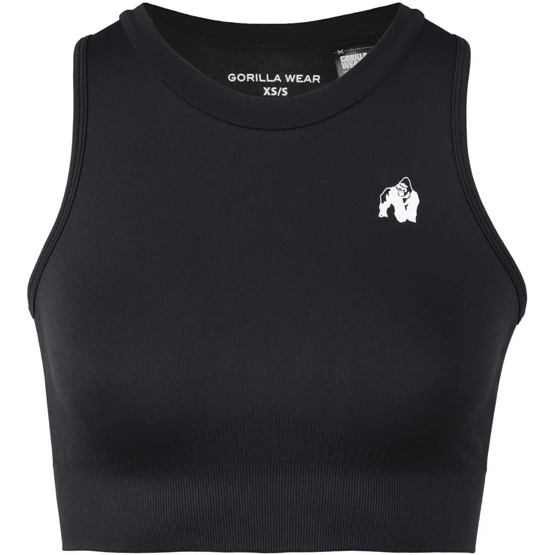 Kurzer nahtloser Sport-BH, Damen Gorilla Wear Olivia
