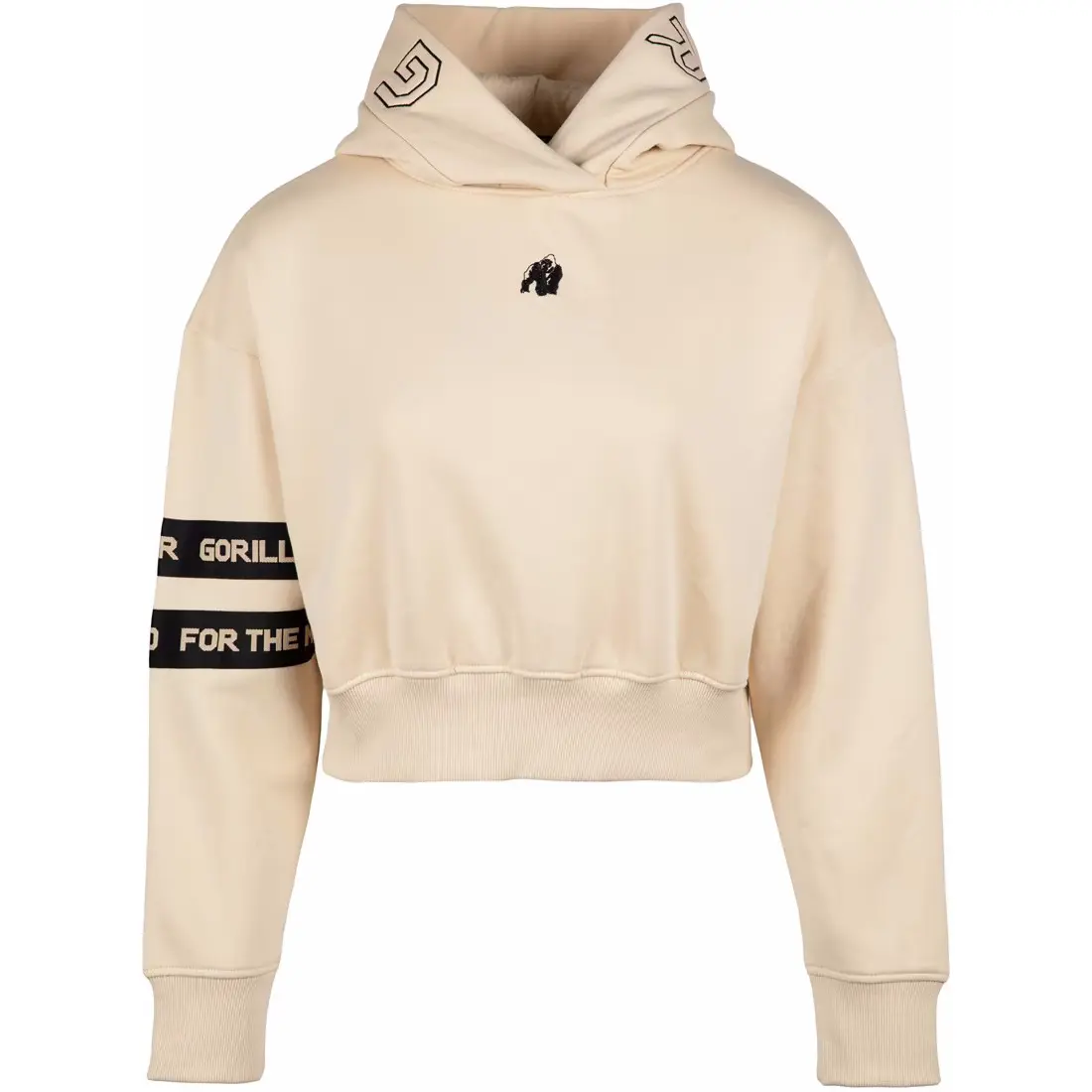 Damen-Sweatshirt Mit Gekreuzter Kapuze Gorilla Wear Tracey