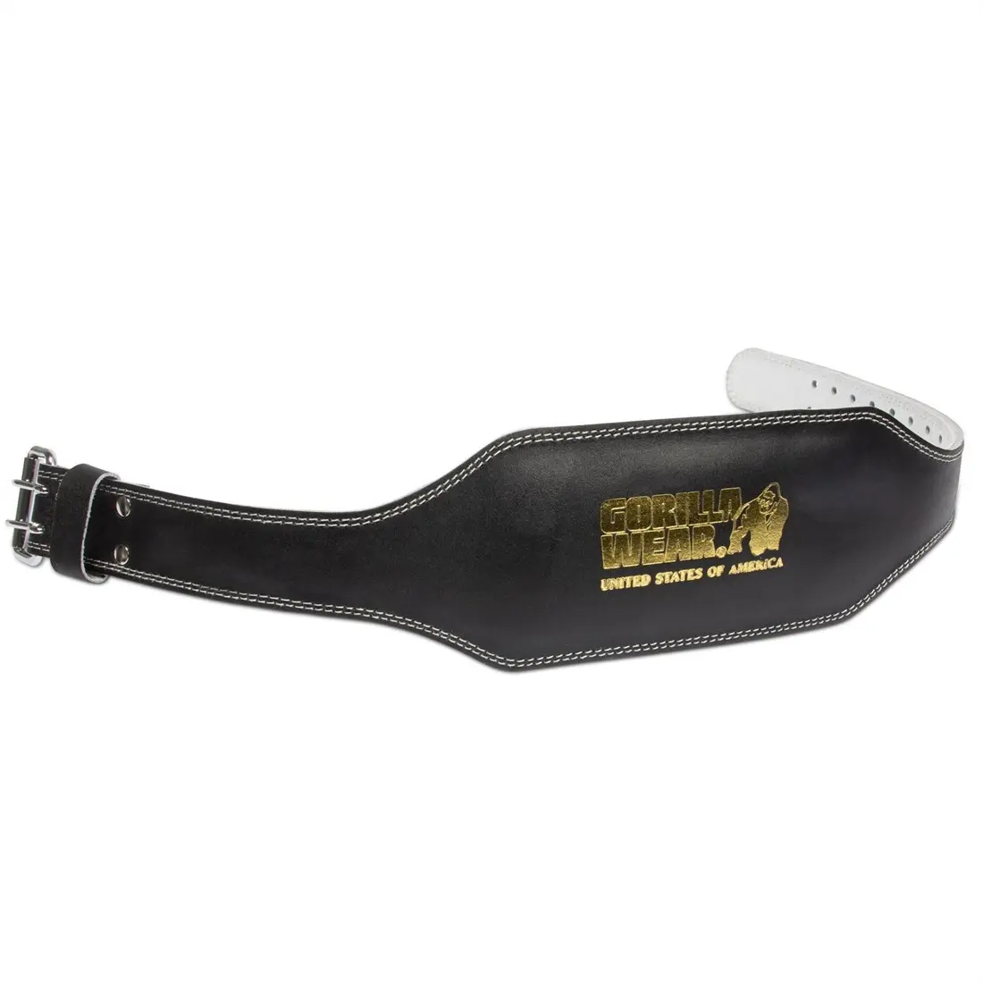 Hebegürtel Leder gepolstert Gorilla Wear 6"