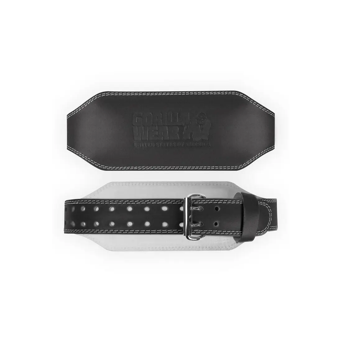 Hebegürtel Leder Gepolstert Gorilla Wear 6"