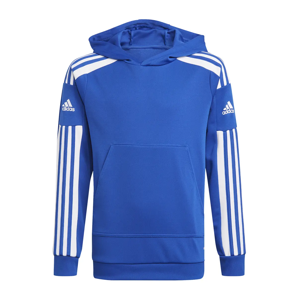 4064045167841 - adidas Sweatshirt SQ21 HOOD Y (recycelt) blau weiß Jungen Kinder