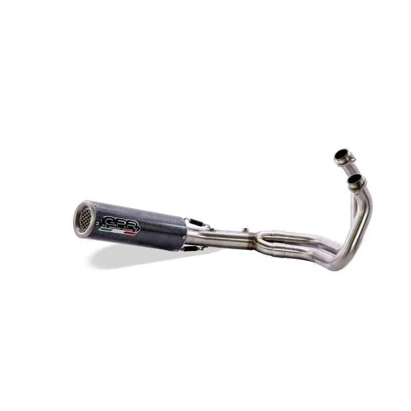 Homologierter Motorrad-Auspuff GPR Tech M3 Yamaha Mt-07 2021-2024