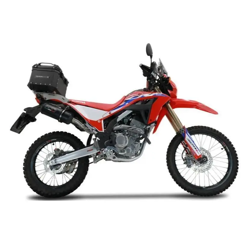 Topcase aus Aluminium mit Gepäckträger und spezifischer Platte GPR Tech Honda Crf/Rally 2021/2024 E5