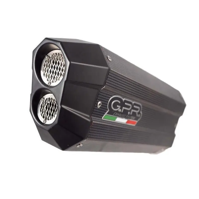 Eingetragene komplette Motorrad-Auspuffanlage GPR Tech Sonic KTM Carbon Look LC 8 Super Adventure 1290 R 2021-2024