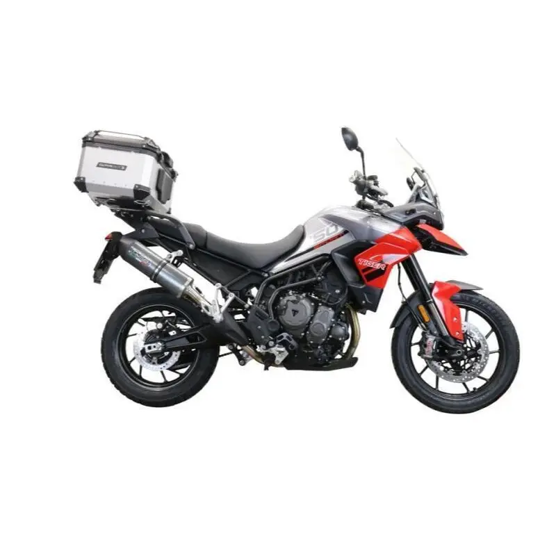 Aluminium-Motorradbox mit spezieller Platte enthalten GPR Tech Triumph Tiger 900 2020/2023 E5