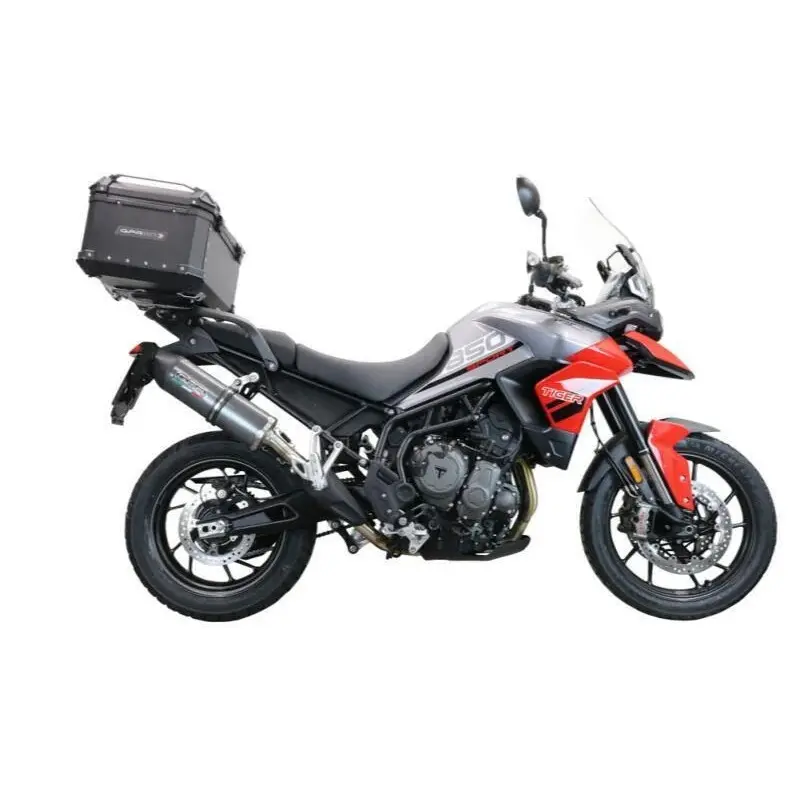 Aluminium-Motorradbox mit spezieller Platte enthalten GPR Tech Triumph Tiger 1200 Gt - Rally 2022/2024 E5