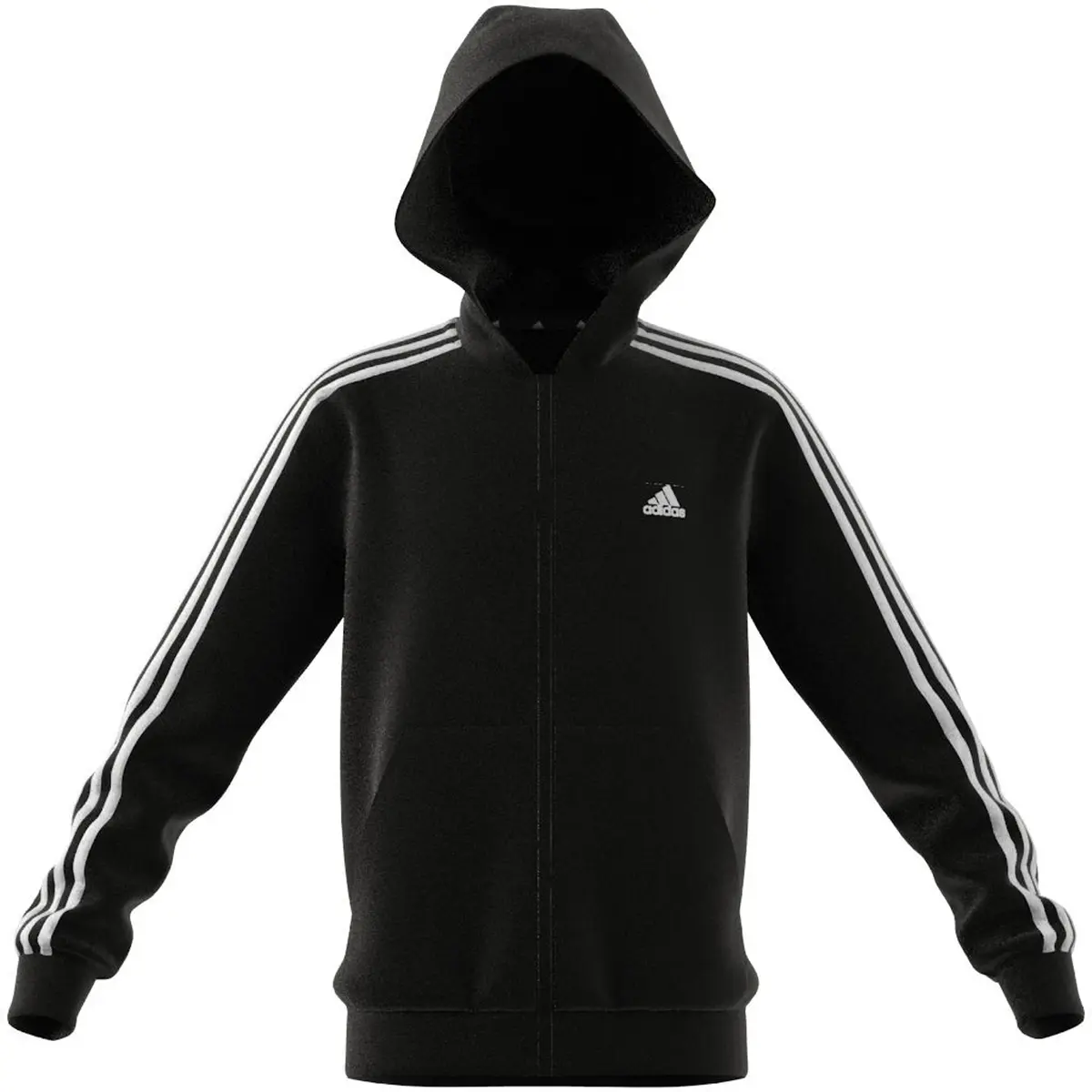 Kinder-Kapuzenjacke mit Reißverschluss adidas Essentials 3S