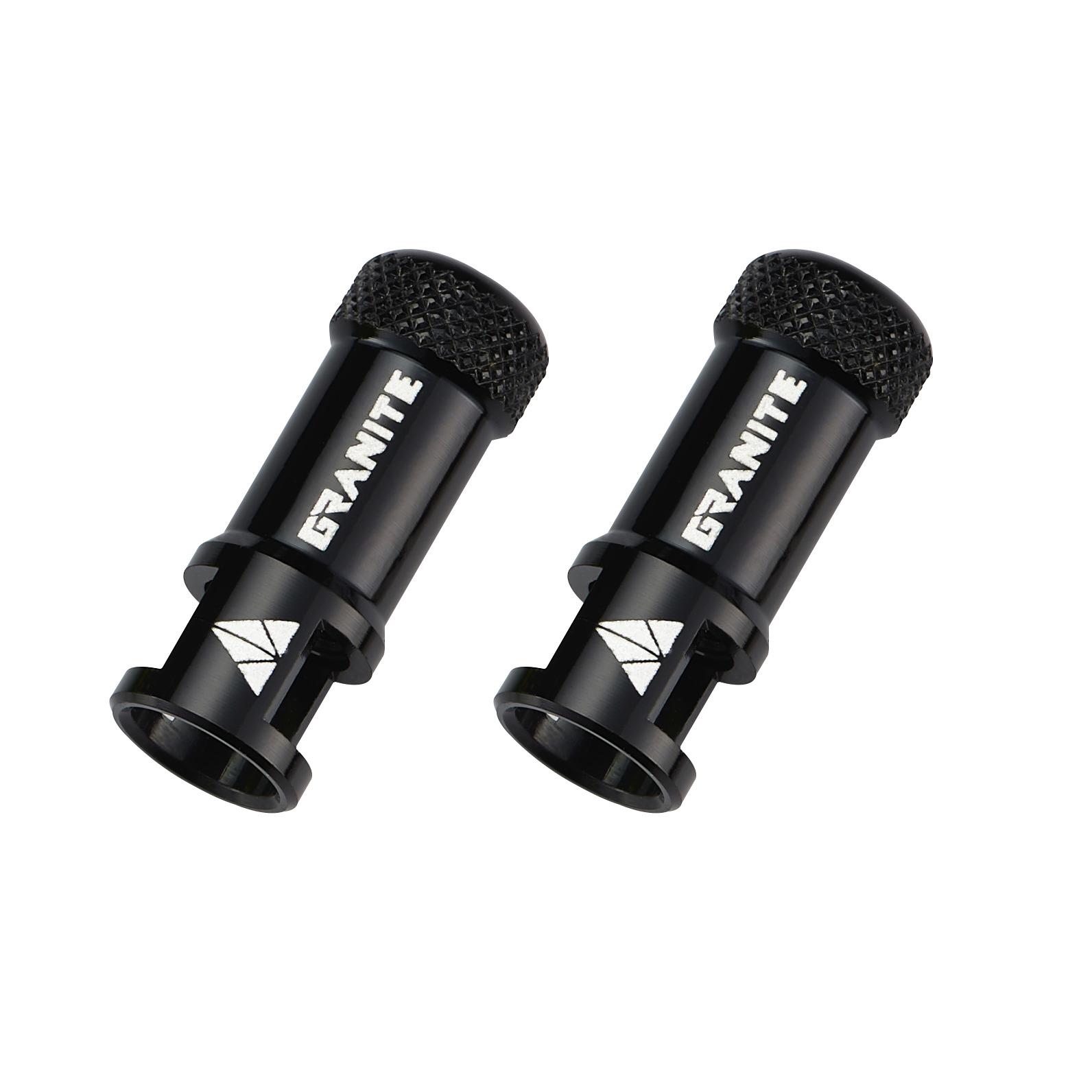 Velo Store - UK Valve caps with valve core remover Granite Design CNC | Extra 10% off with Subscription, Postage £16.79 to UK Fedex.