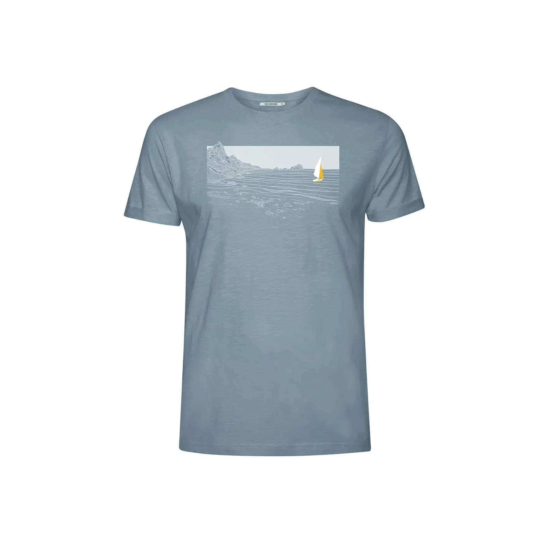 T-shirt Greenbomb Nature Cliffsail Roll