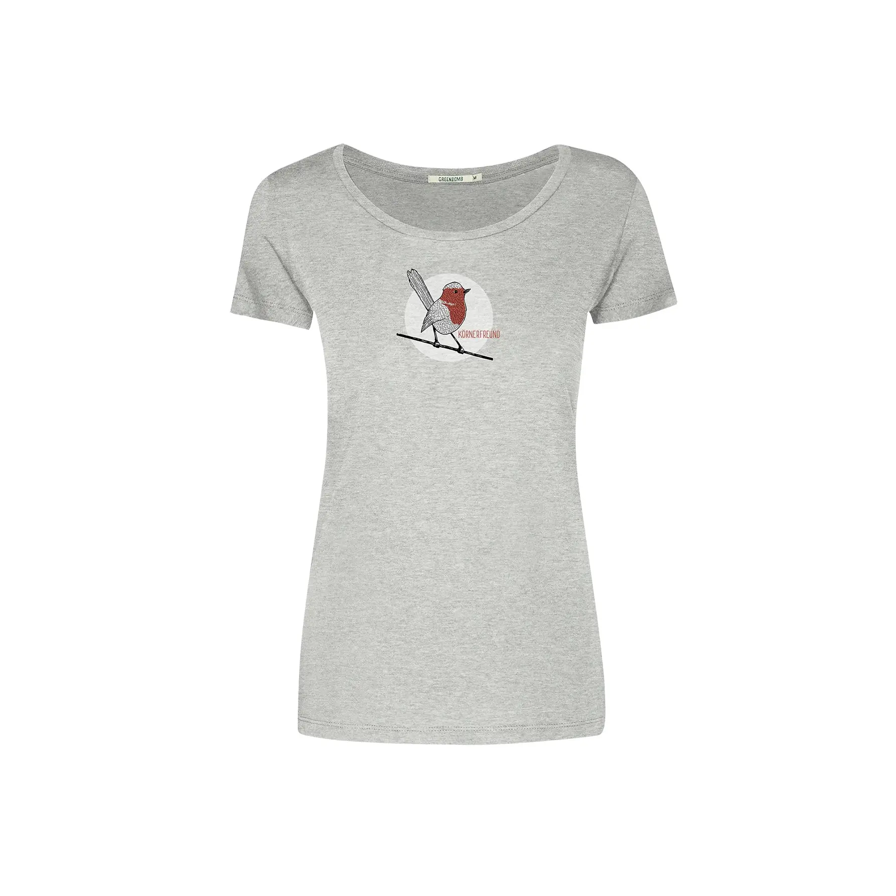 T-shirt dames Greenbomb Animal Koernerfreund Loves
