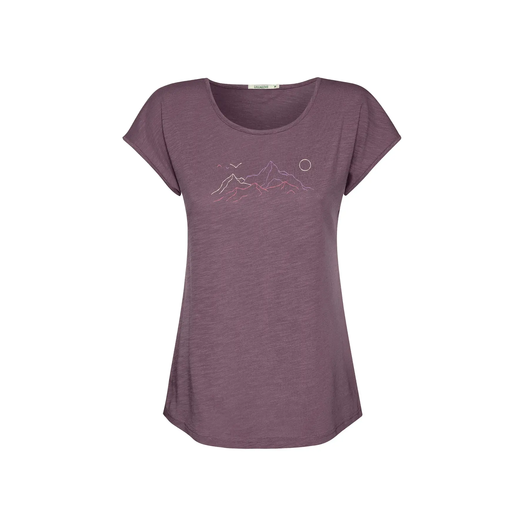 T-shirt da donna Greenbomb Contours Cool
