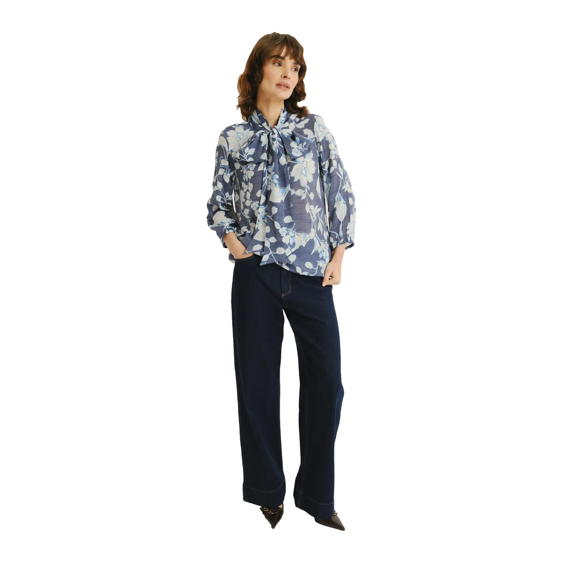 Blusa stampa donna  Regular January