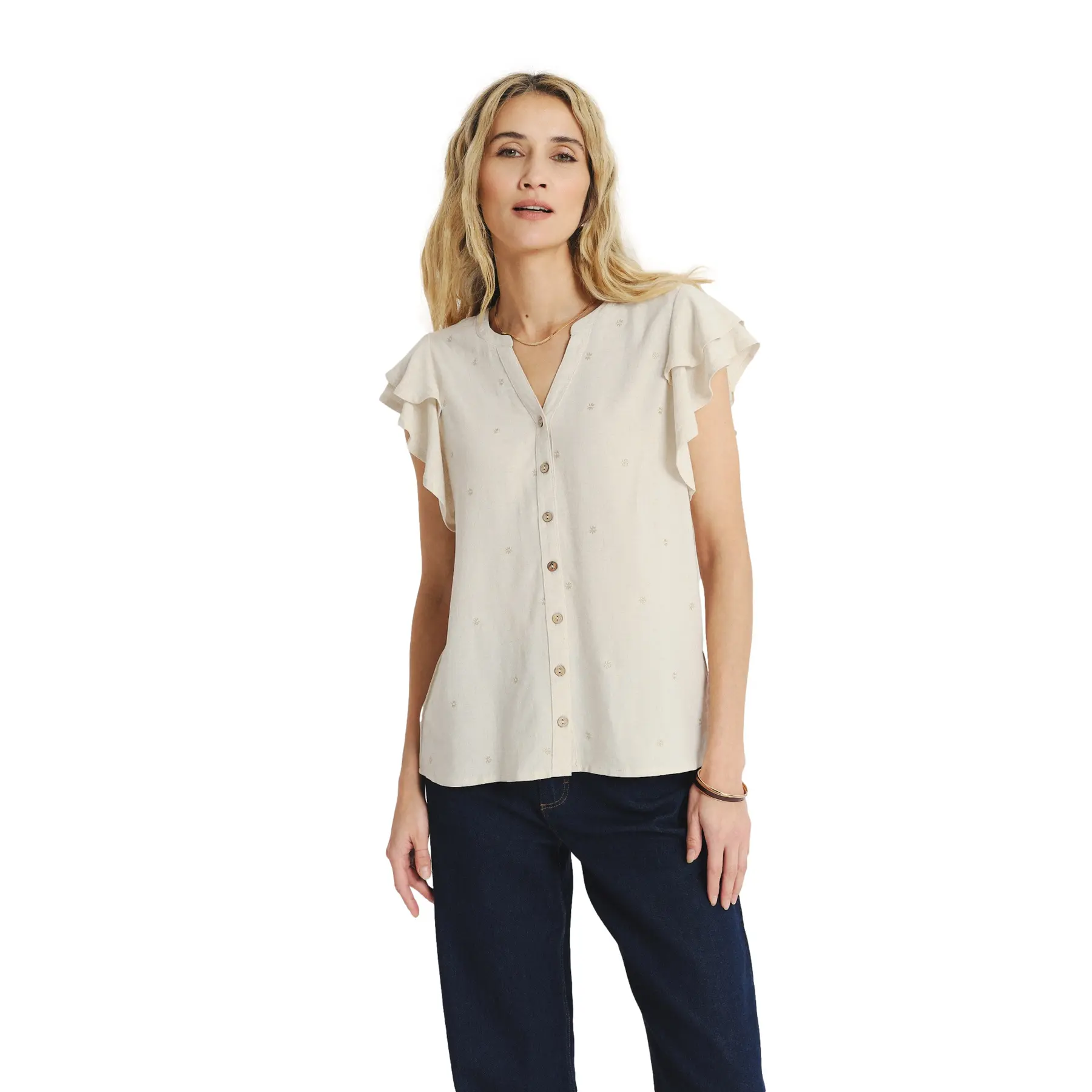 Image of Leichte Bluse Damen Greenpoint Regular March