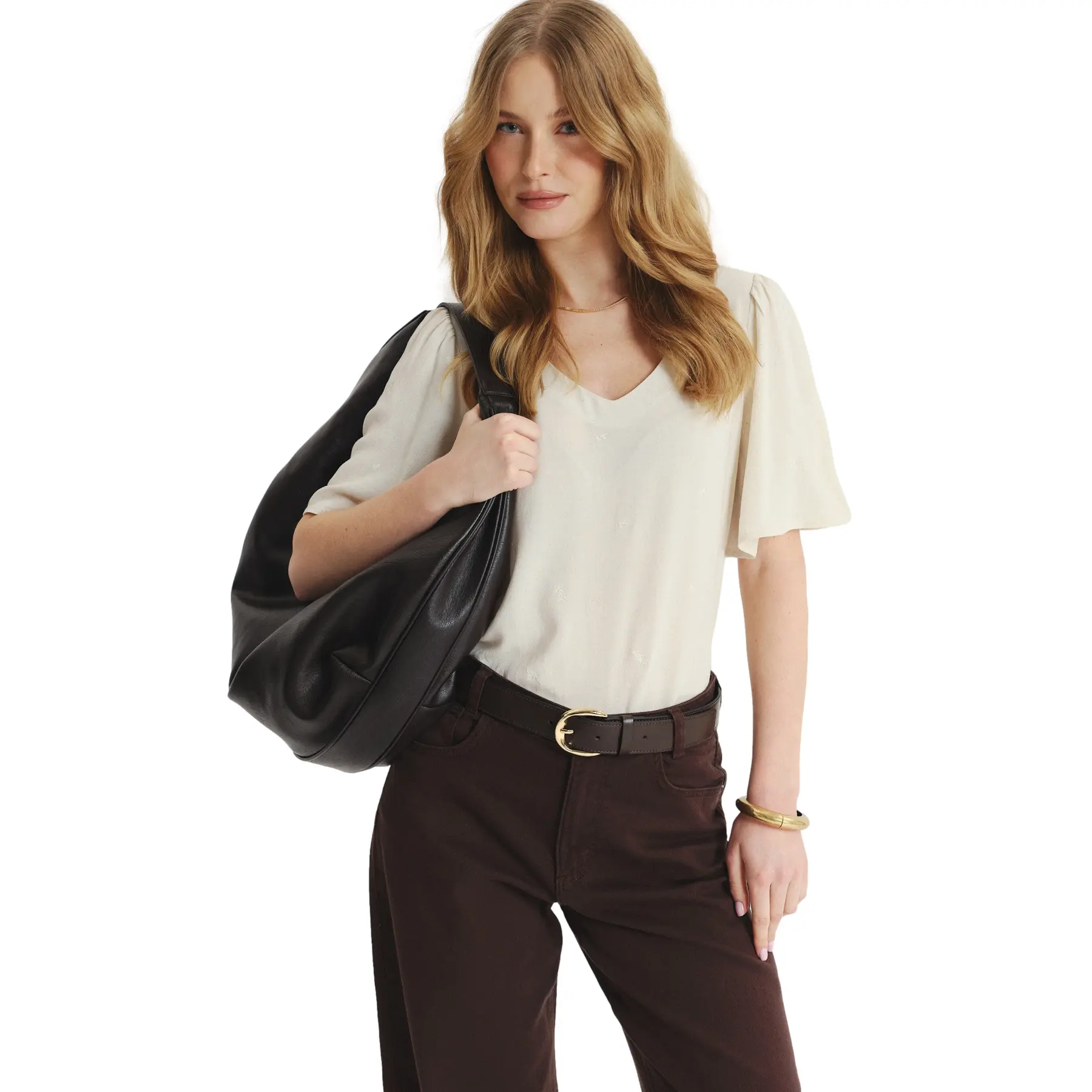 Blusa con ricamo donna  Regular March
