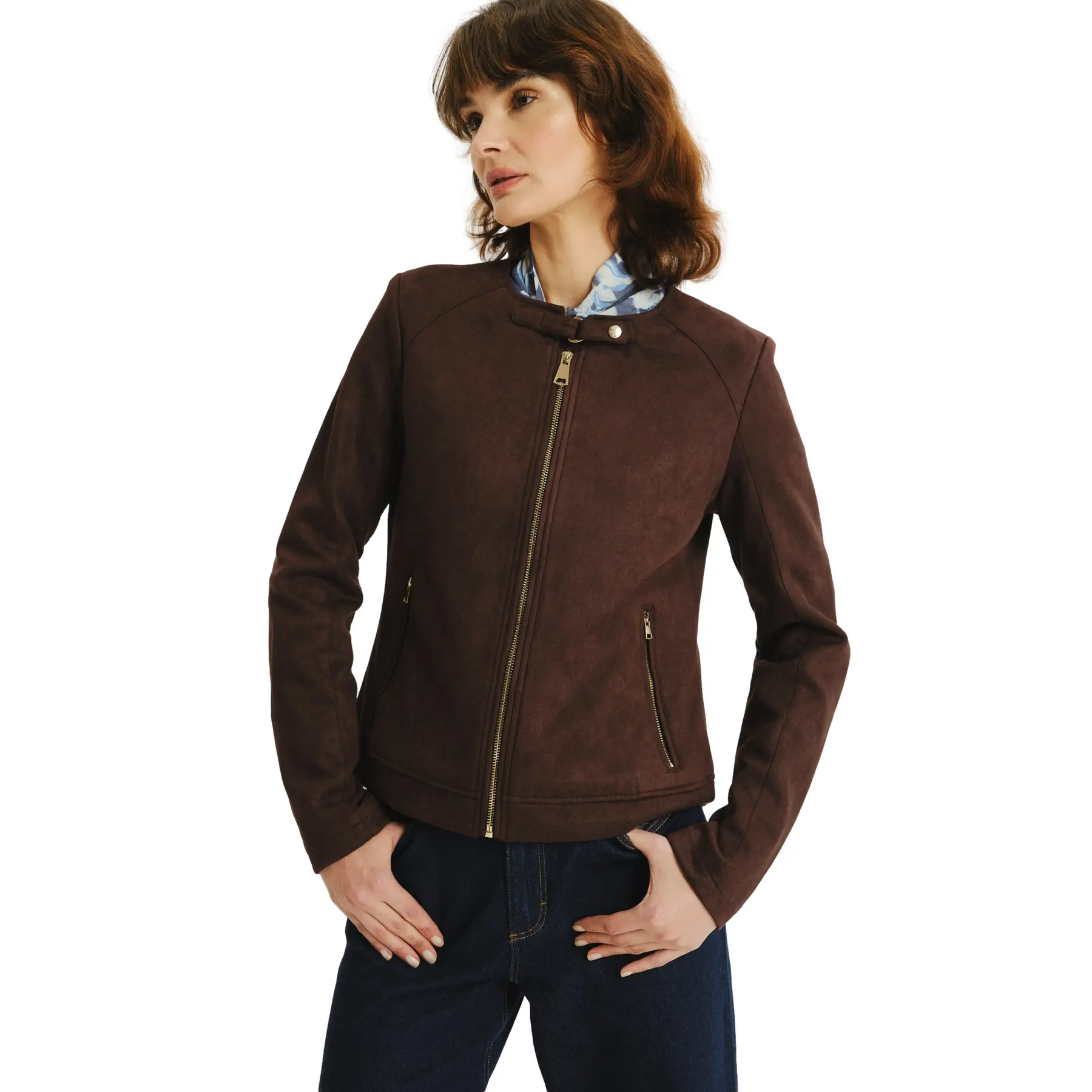 Image of Motoradjacke Damen Greenpoint Regular January