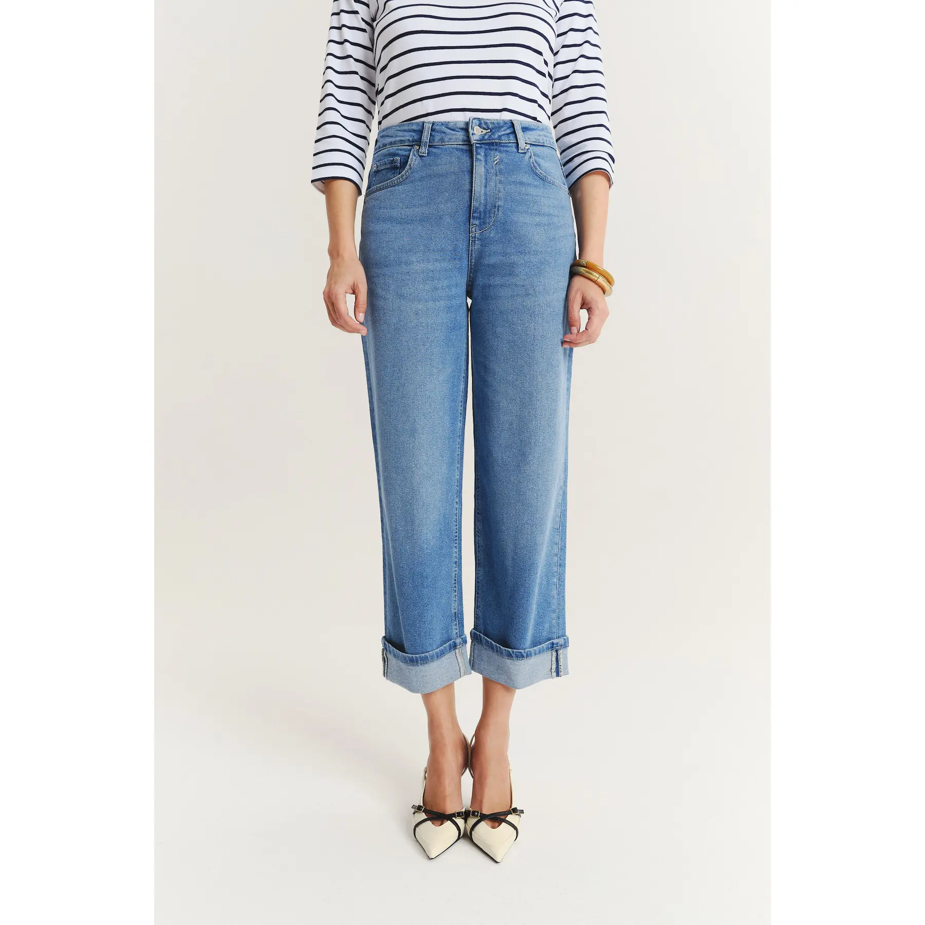 Jeans a gamba larga donna  Regular February
